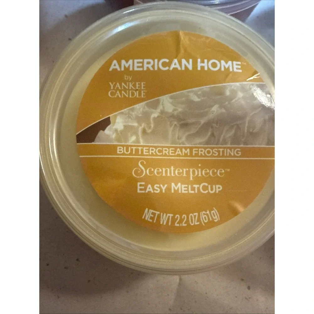 5 Yankee Candle Easy Scenterpiece Fall Autumn Smell Melt Cups 2.2 oz